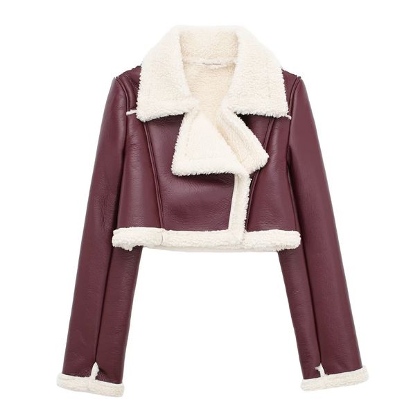 Women's Clothing Popular Style Women's Casual Double Sided Short Jacket_ecoleips.com