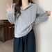 American-style Real-shot Hooded Sweatshirt Women, Spring And Thin New Model, Loose Long-sleeve Top For Students, Early_ecoleips.com