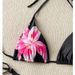 Women's Clothing Printed Lace Up Sexy Bikini Split Swimsuit_ecoleips.com