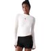 European American Best-selling Pure Desire Style Sheer Mesh Slim-fit T-shirt 2025 New Model With Straight Shoulders,_ecoleips.com