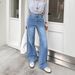 High Waisted Wide Leg Jeans For Women – Vintage Washed, Flowy & Relaxed Fit, 70% Cotton, Boho Chic (S-Xl, Light Blue, Stretch Comfort)_ecoleips.com
