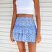 Cross-border Bestseller European And American Women's Clothing: Pleated Ruffle Print Skirt, Casual Vacation Bohemian_ecoleips.com