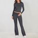 Voya Voya Diyun European And American Women's Clothing Cross-Border 2026 Spring/Summer Foreign Trade Casual Solid Color_ecoleips.com
