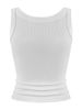 Red Cherries Sweat And Juicy Prints Sleeveless Summer Womens Cotton Singlet Slim O-Neck Ribbed Knit Vest Sporty Soft Tank Tops_ecoleips.com