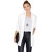 In Stock Wholesale European And American Style Green Fruit Collar One Button Blue Small Blazer Mid-Length Elegant_ecoleips.com