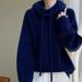 K Women's New Thickened Sweater With A Lazy Style; Versatile Long-sleeved Cardigan For Women. No Bag_ecoleips.com