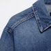Women's Denim Jacket Casual Long Sleeve Round Neck Polyester Coat For Daily Wear XS/S/M/L_ecoleips.com
