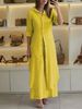 Women's Clothing Summer And Autumn Urban Elegant Cotton And Linen Slim Waist Long Shirt Wide Leg Pants Suit_ecoleips.com