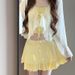 New 2026 Women's Swimsuit Set Two Piece with Jacket Flattering Dress Style Conservative Slimming High End Spa Swimsuit_ecoleips.com