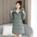 Women's Clothing Oversized Faux Fur Hooded Parka – Winter Trench Coat With Waist Tie (6 Colors, Sizes M-XXXL)_ecoleips.com