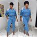 Spring And Autumn Fashion Women's V-Neck Tassel Elastic Elegant Two-Piece Set_ecoleips.com