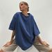 Vintage European And American 2025 Summer Loose Fit Casual Round Neck Washed Brushed Short Sleeve T-Shirt_ecoleips.com