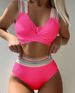 Women's Clothing Sexy Swimsuit High End Lace Up Beach Bikini Hot Spring Swimsuit_ecoleips.com