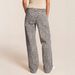 Women's Straight Leg Jeans Leopard Print Denim Street Fashion_ecoleips.com
