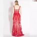 Women’s Clothing Dress Bandage Evening Dress Women's Clothing Spot Red Long Dress Lace Sexy And Elegant_ecoleips.com