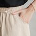 Suitable For All Seasons Summer New Loose Linen Cotton Large Size Student Sports Casual Shorts Women's Wide Leg Pants_ecoleips.com