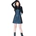 Leather Skirt Two-Piece Set 2025 Spring New High-Waisted Strap Slimming Dress Long-Sleeve Base Shirt_ecoleips.com