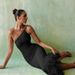 Women's Clothing Long Skirt Women's One Shoulder Halter Neck Fur Hem Dress Sexy Women's Clothing_ecoleips.com