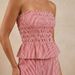 2025 Summer New Cross-Border Foreign Trade European American Style Women's Tube Top And Straight-Leg Pants_ecoleips.com