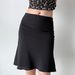 Verve 2025 Women's New Style Handmade White Draped Midi Summer Mid-Waist Slim Fit Fishtail A-Line Short Skirt_ecoleips.com