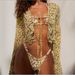 Floral Mesh Triangle Bikini Set - Women's Sexy Split Swimsuit With Multi-Piece Design_ecoleips.com