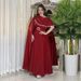 Women's Clothing Slim Evening Robe Dress With Belt_ecoleips.com