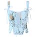 Summer New Women's Clothing In European American Style, French Fashion, Printed Strap Camisole For A Slimming And_ecoleips.com