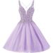 Women's Clothing Evening Dress Short Temperament Banquet Stage Performance Small Dress Daily Wear Puffy Skirt New Style_ecoleips.com
