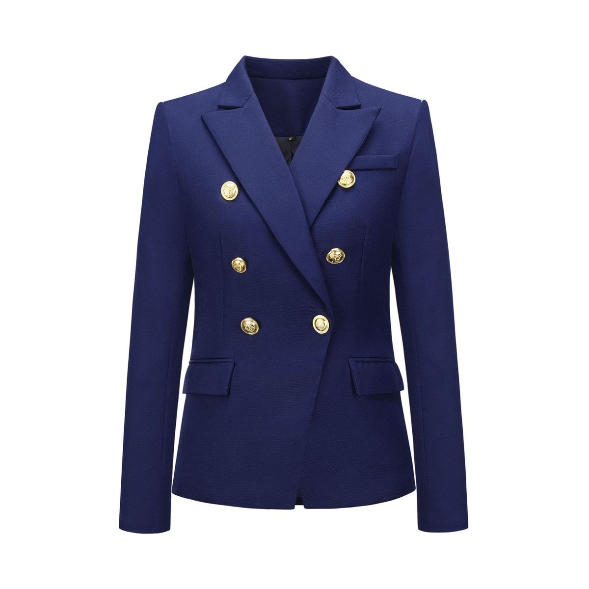 New Women's Autumn And Winter Mini Thousand Bird Grid Suit, Fashionable Short Style Double Breasted Jacket_ecoleips.com