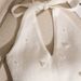 Women's French Style Beaded Strapless Cami Top Backless Knit Sleeveless Bustier Chic Layering Statement Piece_ecoleips.com