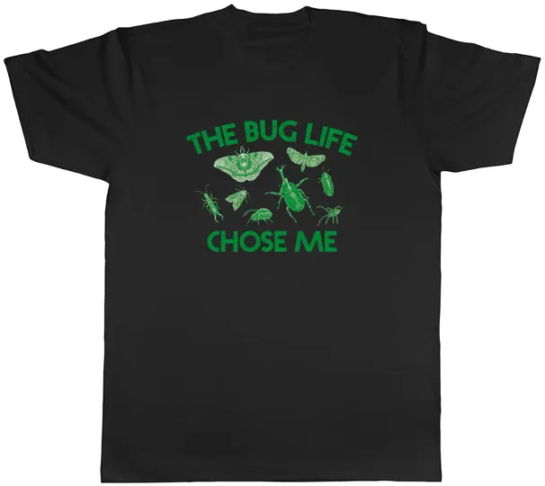 Women's T-Shirts The Bug Life Chose Me Funny Insect Lover Mens T-Shirt Tee Gift Top_ecoleips.com