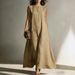 Women's Casual Sleeveless Dress Style Simple Versatile Spring Summer New_ecoleips.com