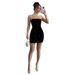 Women's Clothing Pearl Velvet Skirt Party Adult Ceremony Evening Dress Female High End Dress_ecoleips.com