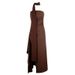 AD251 European American Cross-border Spring And Autumn New Sexy Fashion Strapless Ruched Slit Bandage Backless Dress_ecoleips.com