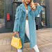 "Elegant Belted Trench Coat For Women - Soft Faux Fur Lining, Long Winter Coat With Lapel Collar, Plus Size Available In Multiple Colors_ecoleips.com