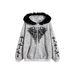 Women's Skull Hoodie Long Sleeved European American Style Lazy Cool Couple Top Wholesale 2025 New Cross Border_ecoleips.com