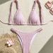 Women's Clothing Pure Color Sexy Ins Style Bikini Women's Swimsuit Beach Swimming Suit_ecoleips.com