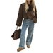 DiYun European American Elegant Style High-End Women's Coats And Jackets 2025 Fall/Winter Foreign_ecoleips.com