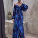 Pleated Maxi Dress – Botanical Drapes For Marrakech Rooftops & Berlin Gallery Nights_ecoleips.com