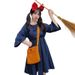 Halloween Costume Cos Cosplay Anime Little Witch House Rush Kiki Dress Schoolbag Stage Play Costume_ecoleips.com