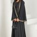 Spring And Summer Beautiful Loose Border Cardigan Abaya_ecoleips.com