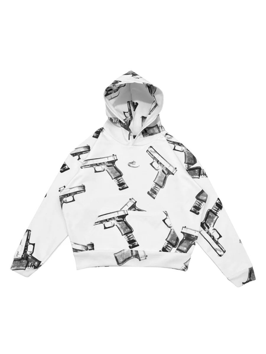 Unisex American Style Dark Colored Hoodie Trendy Loose Fitting Print Hip Hop Harajuku Niche Sweatshirt for Women_ecoleips.com