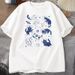 Retro Cats In Space 90s Graphic T Shirts Vintage Astronaut Cats T-Shirt Funny Kitten Tshirt Print Comfortable Round Neck T Shirt_ecoleips.com