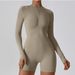 vvcx 2025s Zechuang Open Collar Zipper Long Sleeve Jumpsuit Dance Fitness Sports Bodysuit Sexy Tight Yoga Suit For Women 8194_ecoleips.com