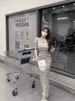 Slim Fit Striped Knitted Dress Women's High Waist Short Skirt Color Block Design Summer New Style Korean Version Commute_ecoleips.com