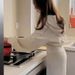 Women's Casual Sports Outfit 2026 Spring Collection: Salt-style Hooded Sweatshirt And Wide-leg Pants Two-piece Set_ecoleips.com