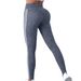 Cross-border Pants For Women, Fitness Color-blocking Peach Hip High Waist Tummy Control Sports Pants, Outdoor Running_ecoleips.com