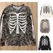 Unisex Long Sleeve Crew Neck Sweatshirt Hip Hop Retro American Streetwear Thin Casual Loose Fit for Couples 2025 Cross Border Fashion_ecoleips.com