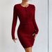 Women's Clothing pure desire fashion suit autumn and winter new slim short coat dress two piece suit_ecoleips.com