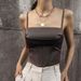 2025 Cross-Border Goddess Versatile European And American Style White Camisole For All Seasons, Women's Tie-Waist_ecoleips.com